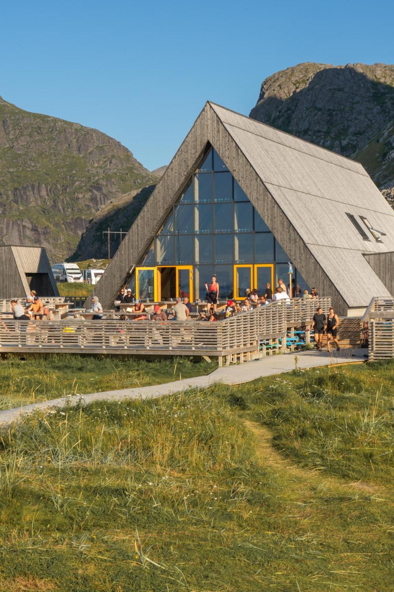 Lofoten Beach Camp Рамберг Экстерьер фото